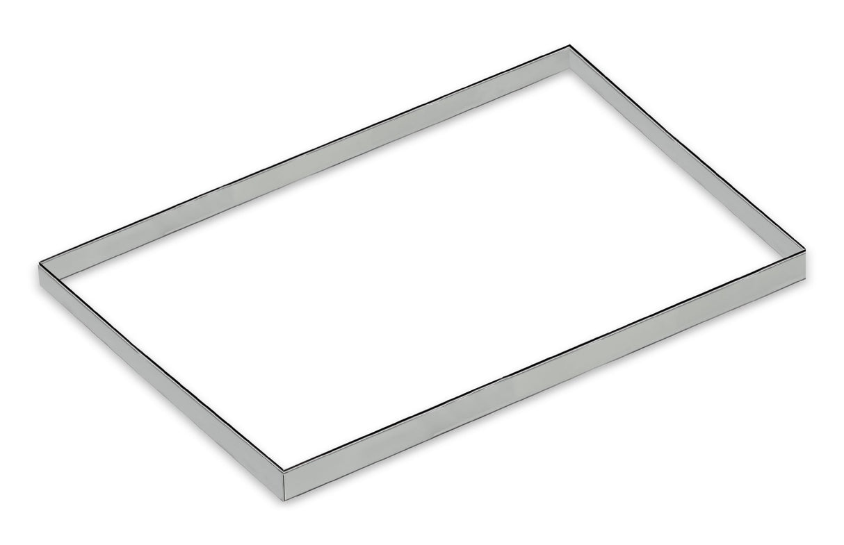 Edelstahlrahmen 700 Plus Serie – robust – 2400×1370×550 mm