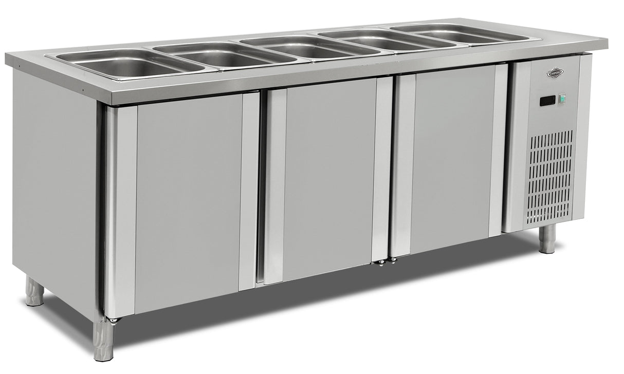 Tablett-Auszugständer – Kaltservice – 5x 1/1 GN