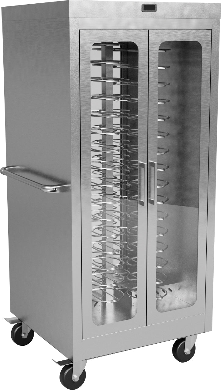 Heißplattenwagen – 88 Teller – digitales Thermostat – 944×750×1770 mm