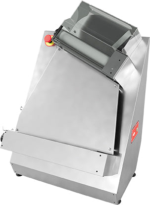 Teigwalzmaschine – 30 cm Rollendurchmesser – Plexiglas Schutz – 430×493×710 mm