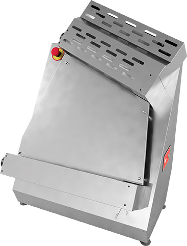 Teigausrollmaschine – 46 cm Walze – Plexiglasschutz – 590×485×787 mm