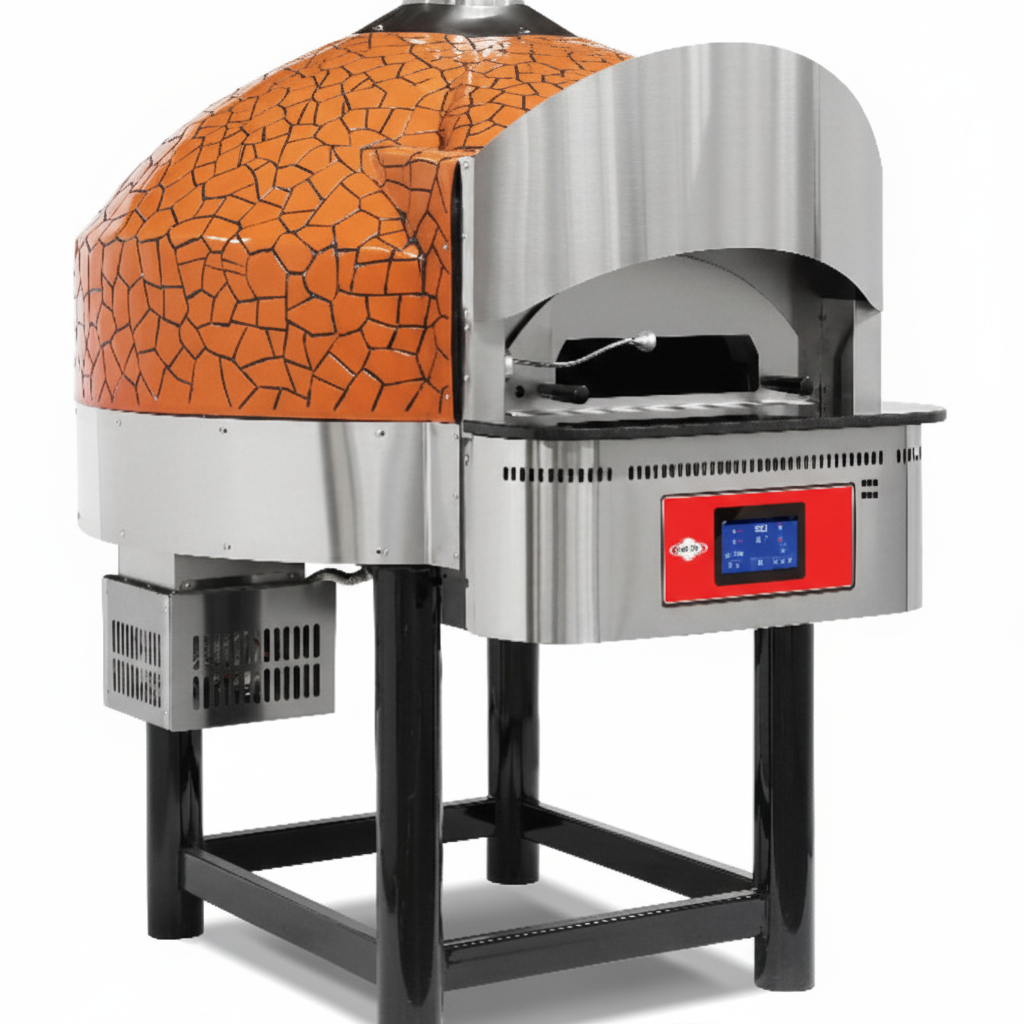 Digitaler Gas‑Pizzaofen (feste Basis) – 9 Pizzen Ø 300 mm