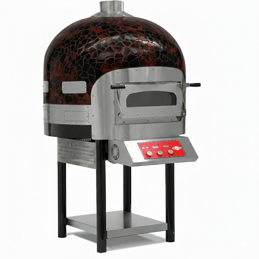 Elektrischer Dreh-Pizzaofen – Ø 300 mm – 75 Pizzen/Stunde