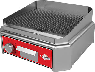 Mini Elektrogrill – geriffelte Grillplatte – 400×425×190 mm