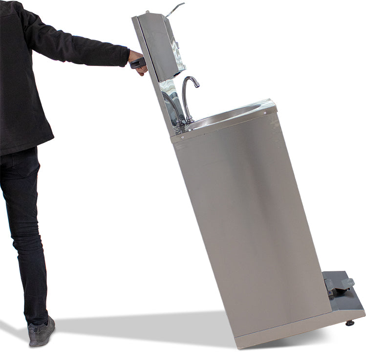 Foot Operated Mobile Hand Wash Sink – 0.45 m³