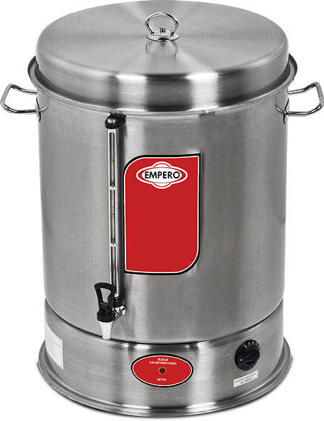 Heißwasserautomat – 20 l – 250 Tassen – Edelstahl – Thermostat – 390×500 mm