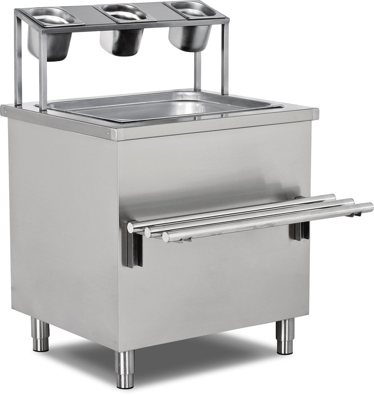 Besteckspender – rustikales Holzdekor – 0,8 m³