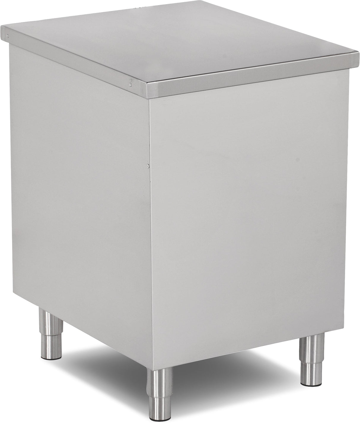 Neutral Service Unit – Edelstahlgehäuse – verstellbare Füße – optionale Holzfront – 900×790×850 mm