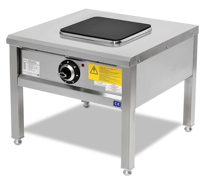 Elektrischer Standherd 4 kW Serie 900 Plus – 600×800×500 mm