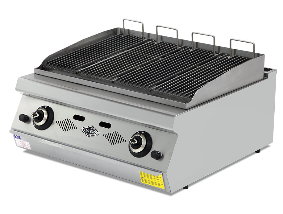 Gasdampfgrill Serie 700 Plus – 11,6 kW – 800×730×300 mm