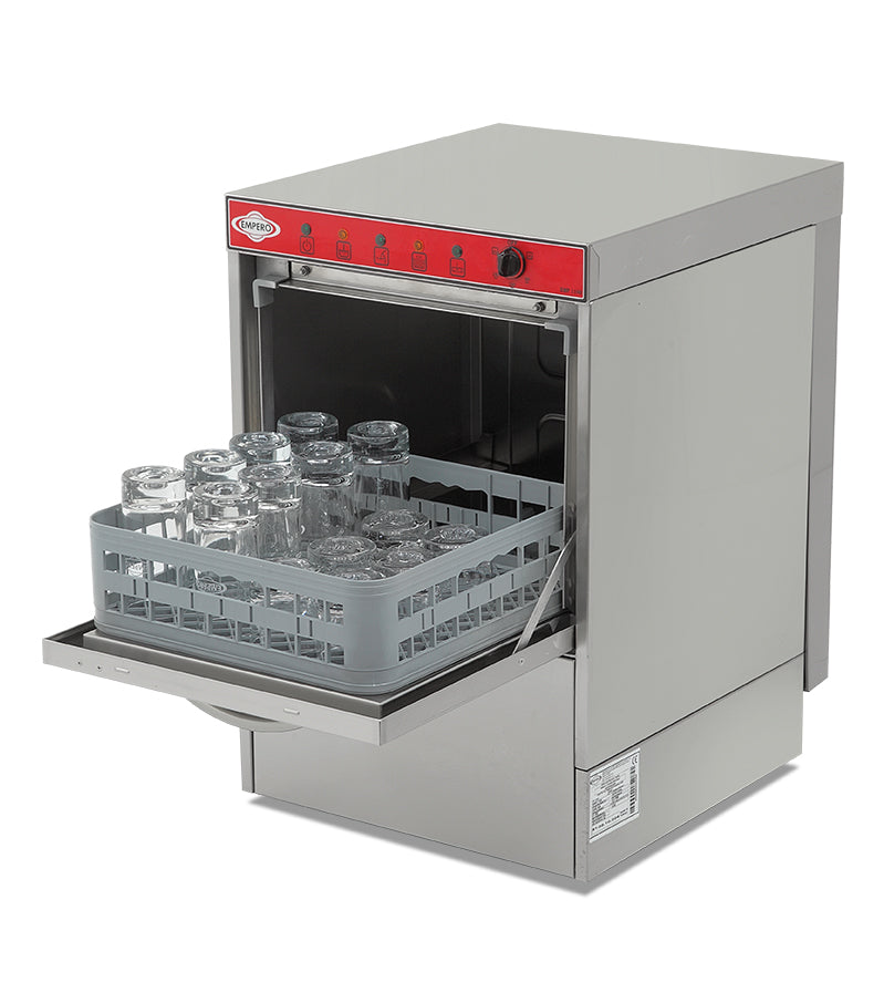 Gläserspüler – 3 Programme – 1000 Gläser/Stunde – 220V – 480×580×770 mm