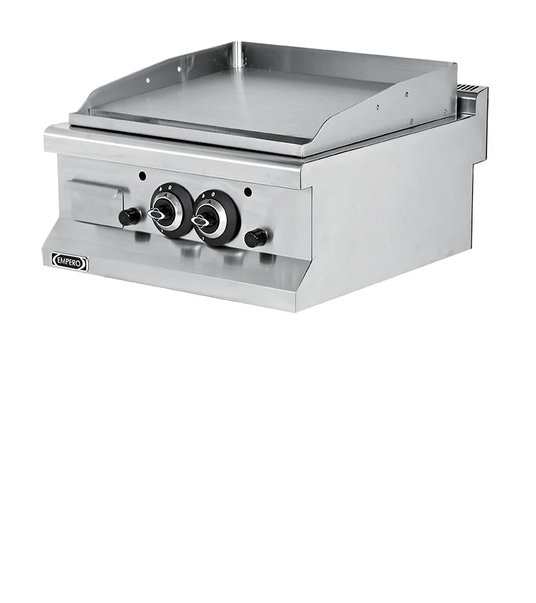 Gasgrill – glatte Chromplatte – 13 kW – 600×635×285 mm