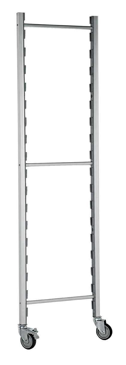 Aluminium Regalwagen – abwaschbare Polypropylenböden – 1800 mm