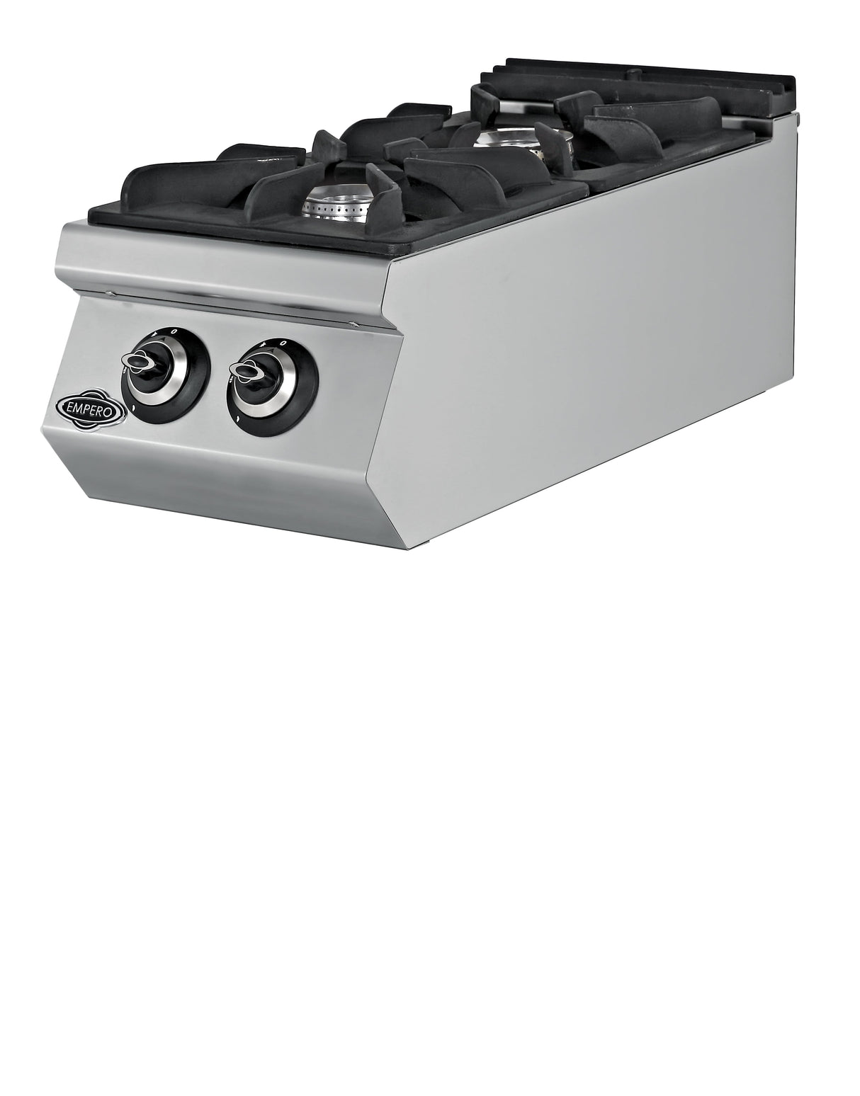 Gasherd 2 flammig – Serie 900 Plus – 400×900×300 mm