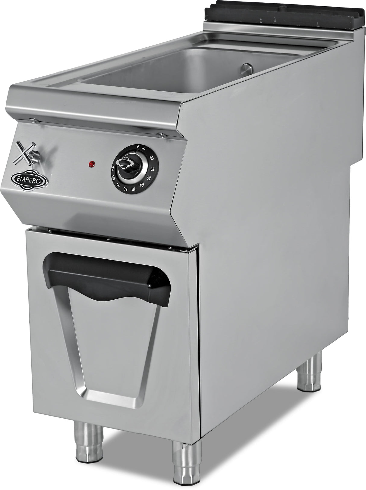 Elektrische Bainmarie Serie 900 Plus – 2,5 kW – 400×900×800 mm