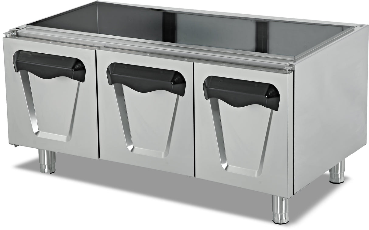 Armoire sous comptoir 3 portes Série 700 Plus – 1200×620×550 mm