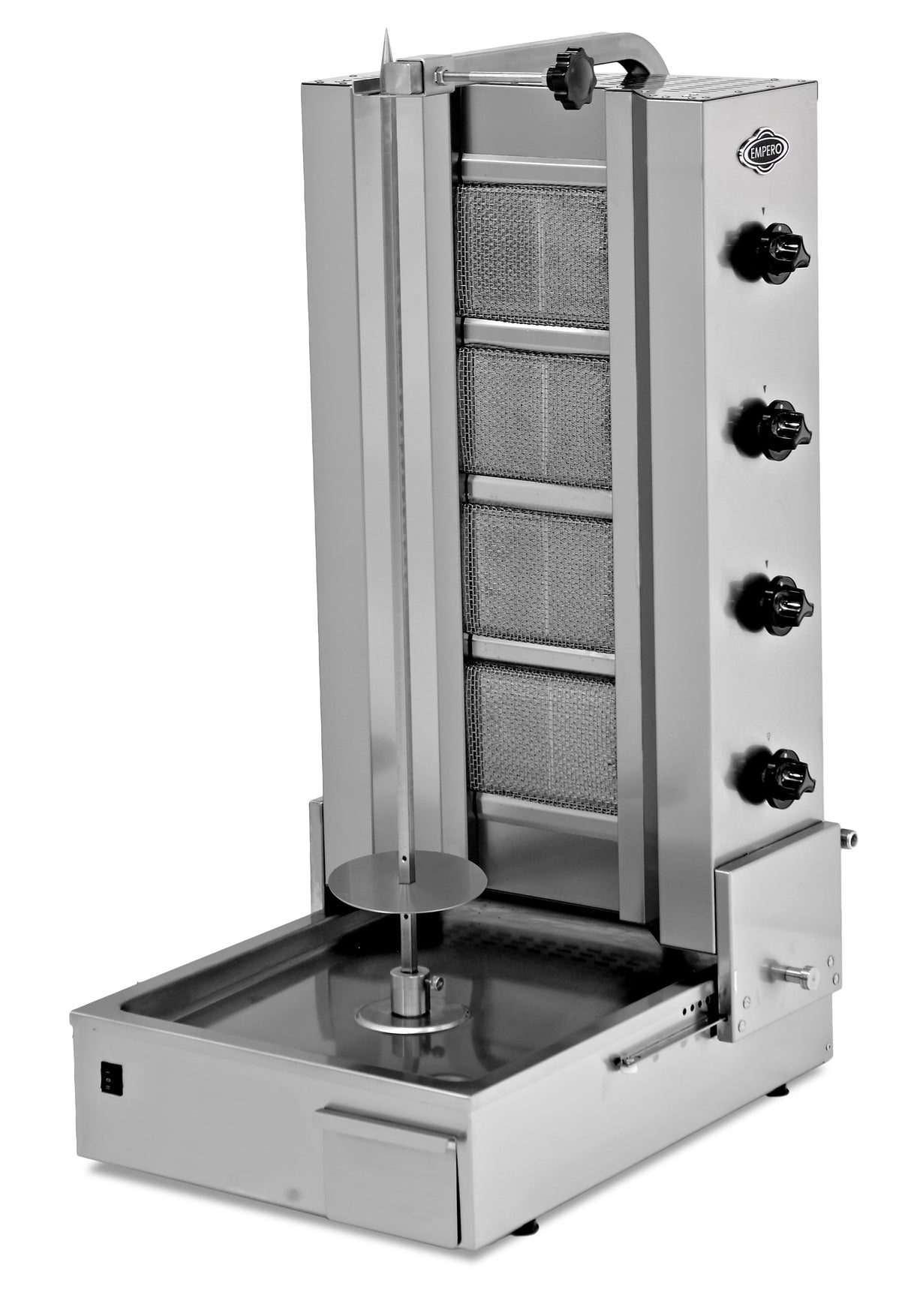 Shawarma-Grill Gas Motor unten 14 kW – 568×707×1158 mm