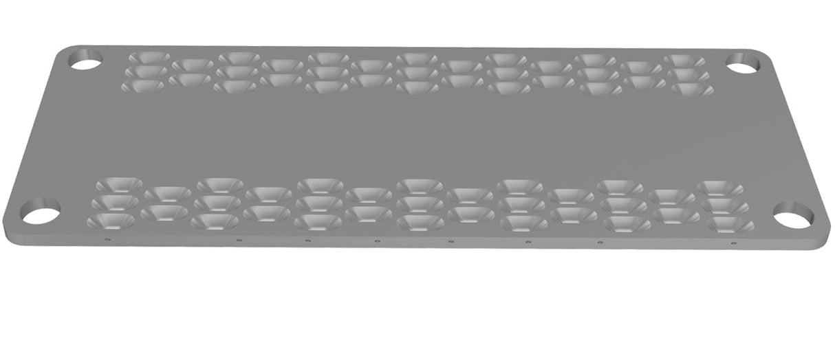 Ripiani forati – 610×1830 mm – portata 250 kg – ripiano resistente