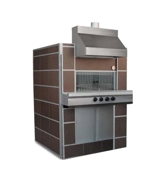 Gas-Pitta-und Türkischer Pizzaofen – Sicherheitsventil – 1200×1200×1720 mm