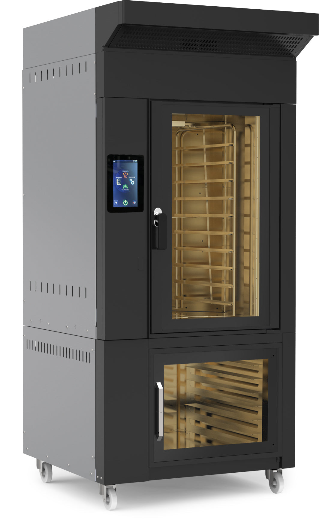 Konvektions-Drehofen – 10x(40x60) Backbleche – 990×1160×2254 mm
