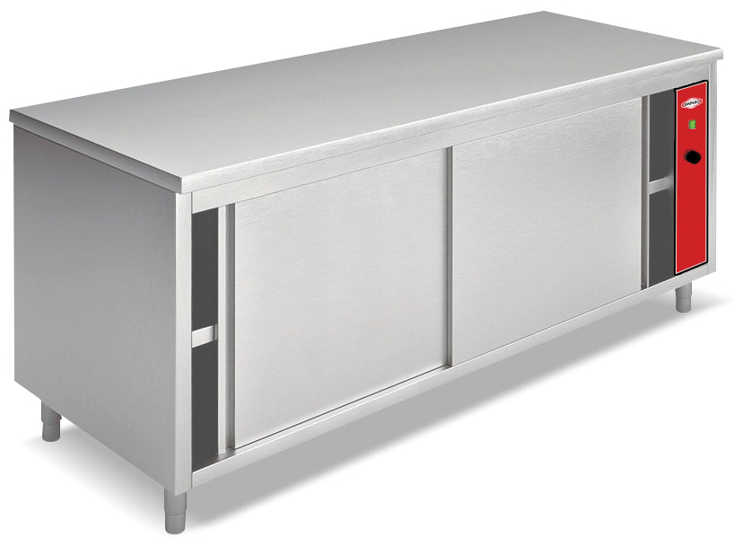 Isolierter Warmhalteschrank – 1,6 kW – 1400×700×850 mm