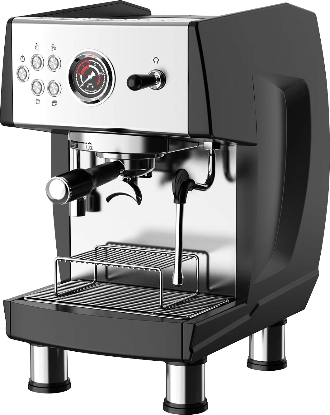 Espressomaschine 1 - gruppig – 3,55 kW – 449×322×517 mm