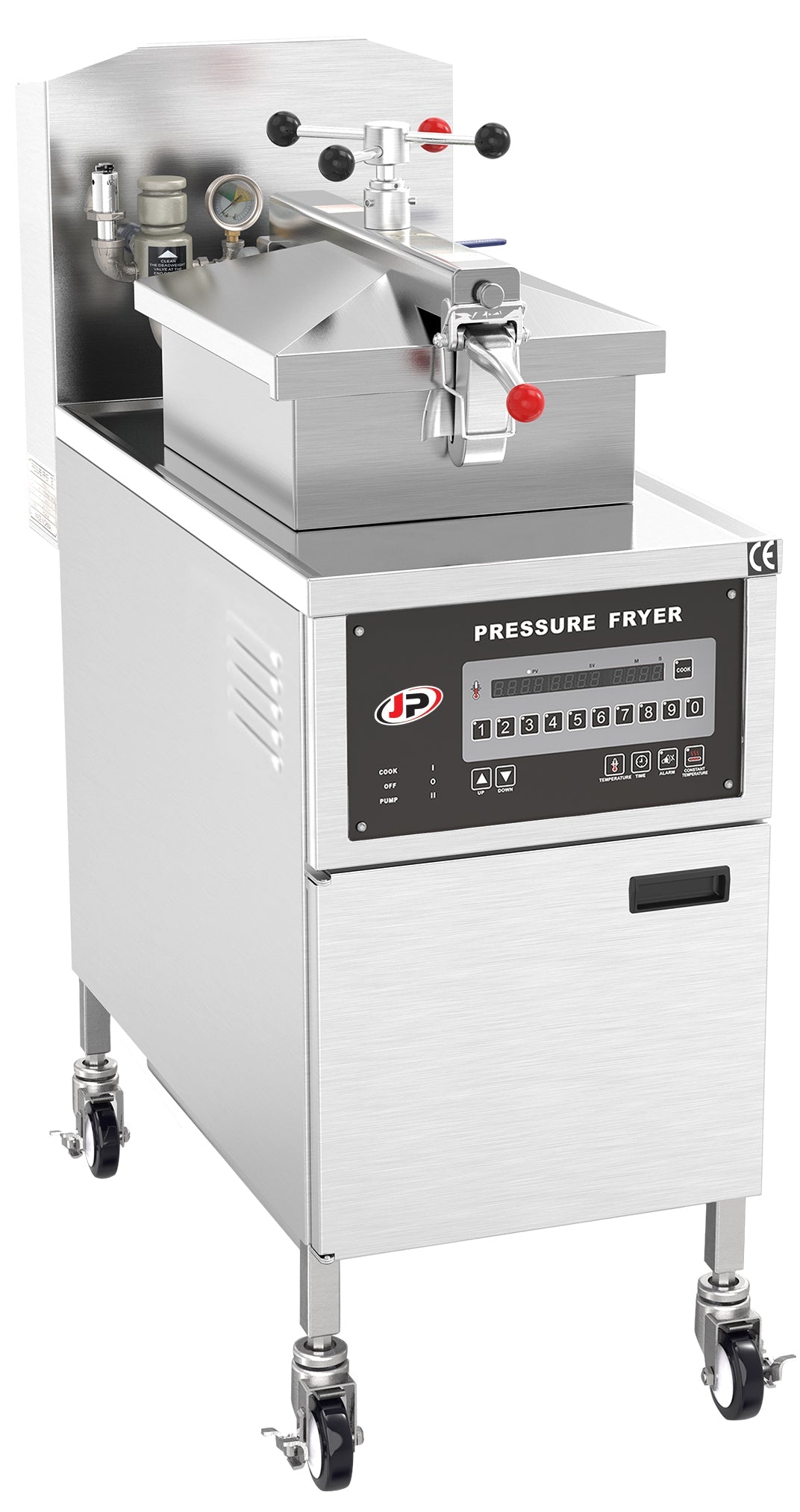 Druckfritteuse elektrisch – 24 l – 460×960×1230 mm
