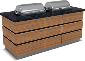 Buffet-System Kapadokya – 3x1/1 GN Chafing Dish – Design Kapadokya – 2600×900×900 mm
