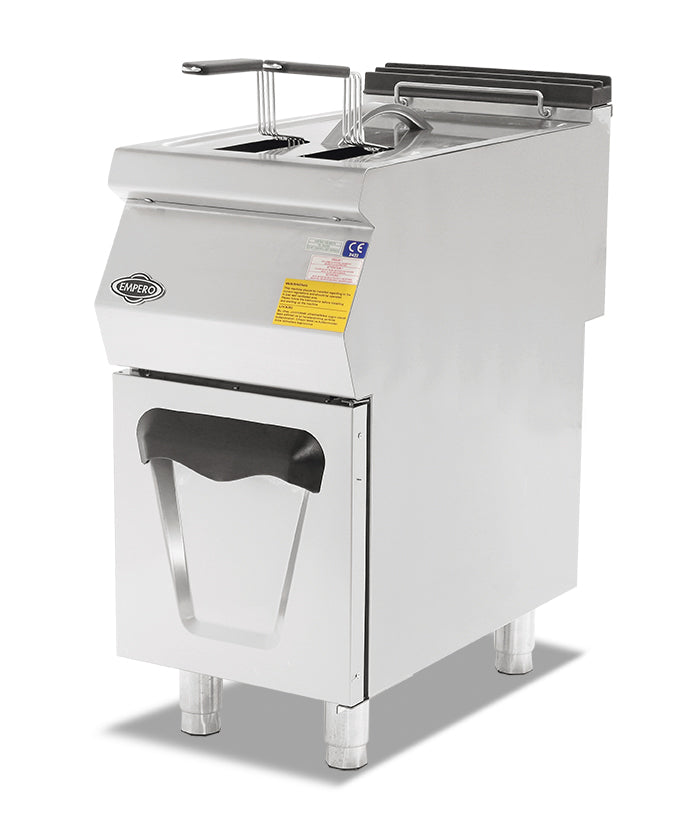 Gasfritteuse 16 l Serie 700 Plus – Sicherheitsthermostat – 400×700×850 mm