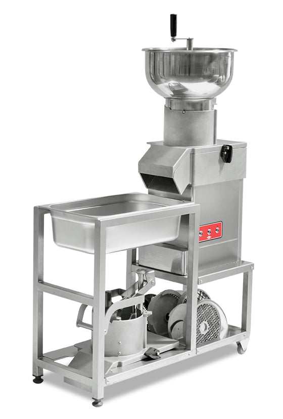 Gemüseschneider mit Silo – 1000 kg/h – 370×885×1335 mm