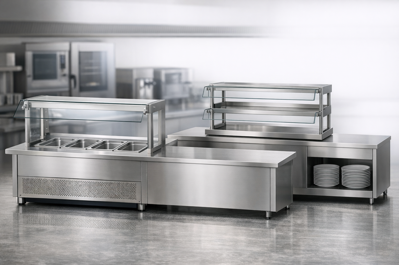 Servicetische & Thekenaufsätze (Neutralmöbel & Display)