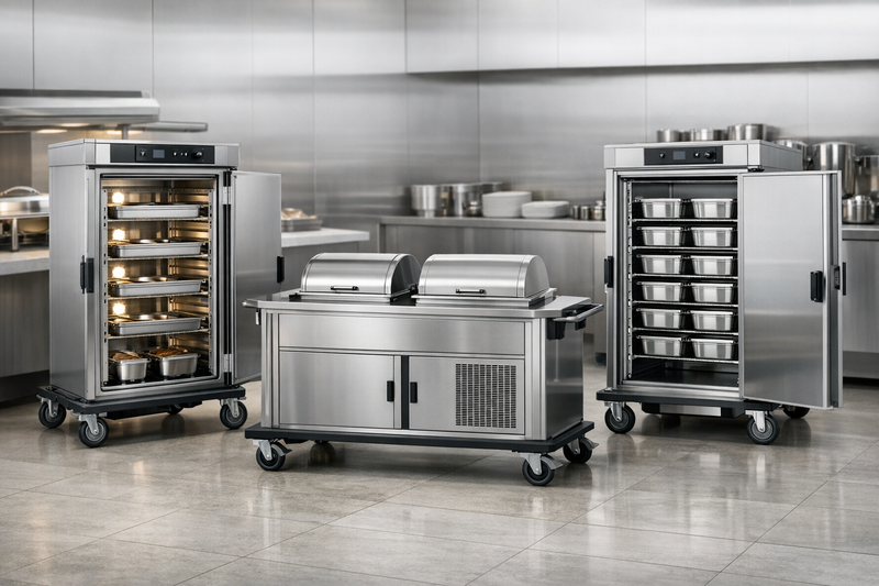Warmhalte- & Kühlwagen (Banquet / Transporttrolleys)