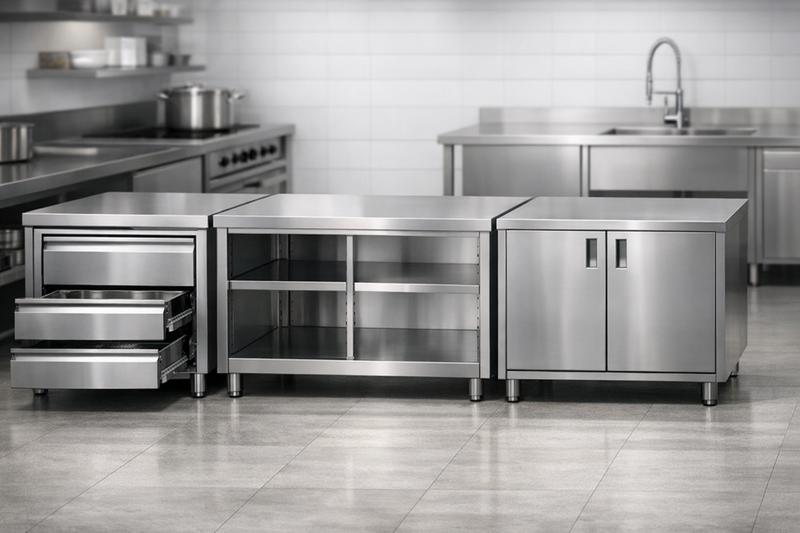 Unterbau- & Unterschränke (Edelstahl)