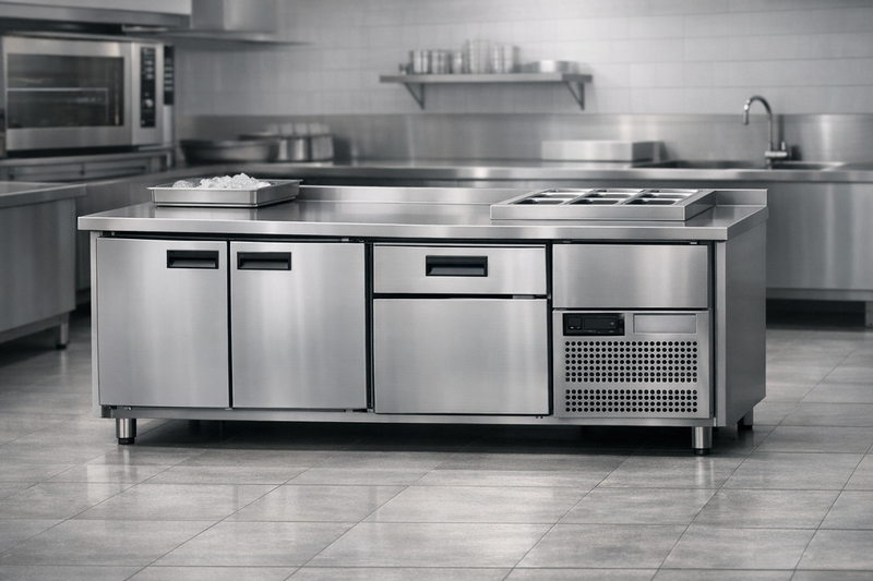 Unterbau-Kühlschränke & Kühltische