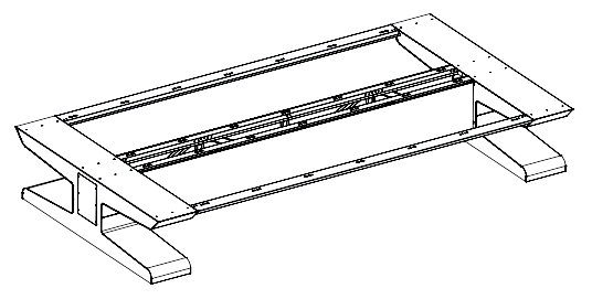 Auslegerlinie 700 Plus Series – 3200×1370×550 mm