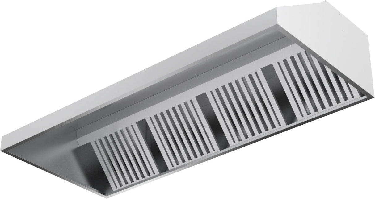 Wandhaube – Edelstahl – 1000×900×500 mm – nicht Box-Form