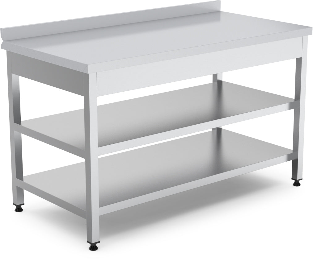 Arbeitstisch – Zwischenboden – höhenverstellbar – 800×600×850 mm
