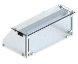 Neutralservice-Display – aufgesetzter Glasaufsatz – 600×375×440 mm