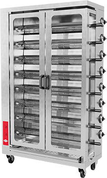 Gas Hähnchenbräter – 48 Stück – 1194×481×2030 mm