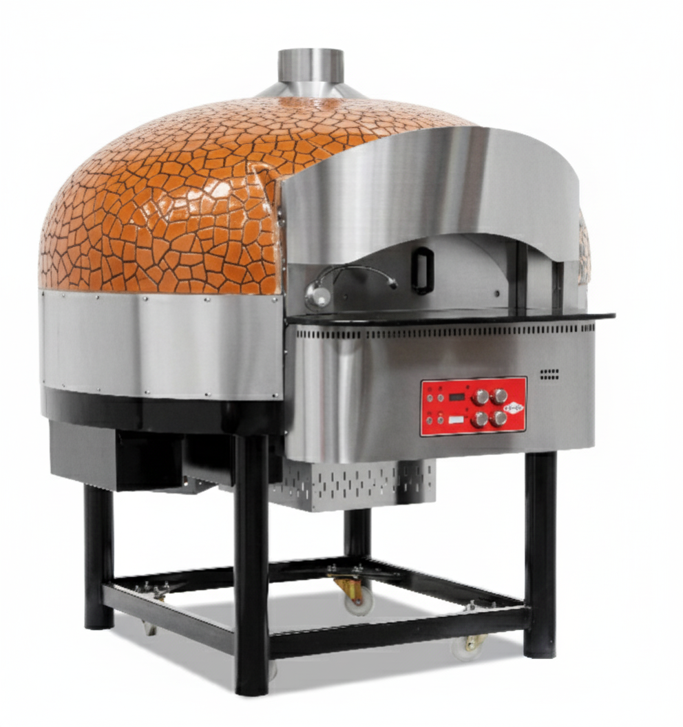 Gas‑Drehpizzaofen – Ø 300 mm – 9 Pizzen