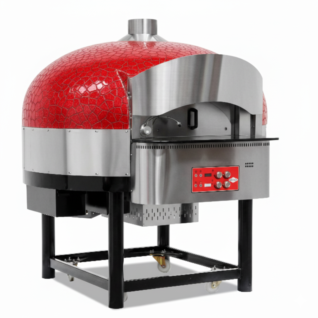 Gas‑Drehpizzaofen – Ø 300 mm – 9 Pizzen