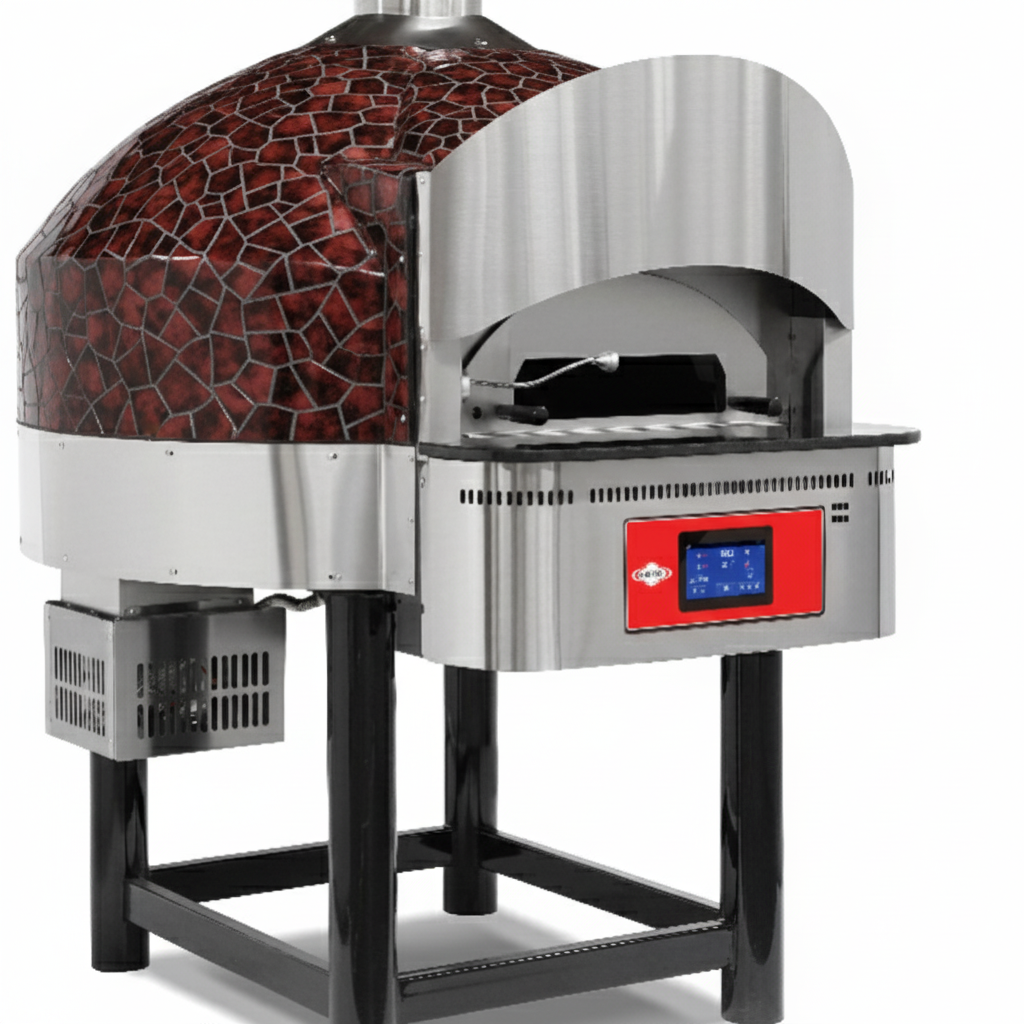 Digitaler Gas‑Pizzaofen (feste Basis) – 9 Pizzen Ø 300 mm