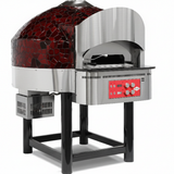Feststehender Gas-Pizzabackofen – Ø 300 mm – 9 Pizzen