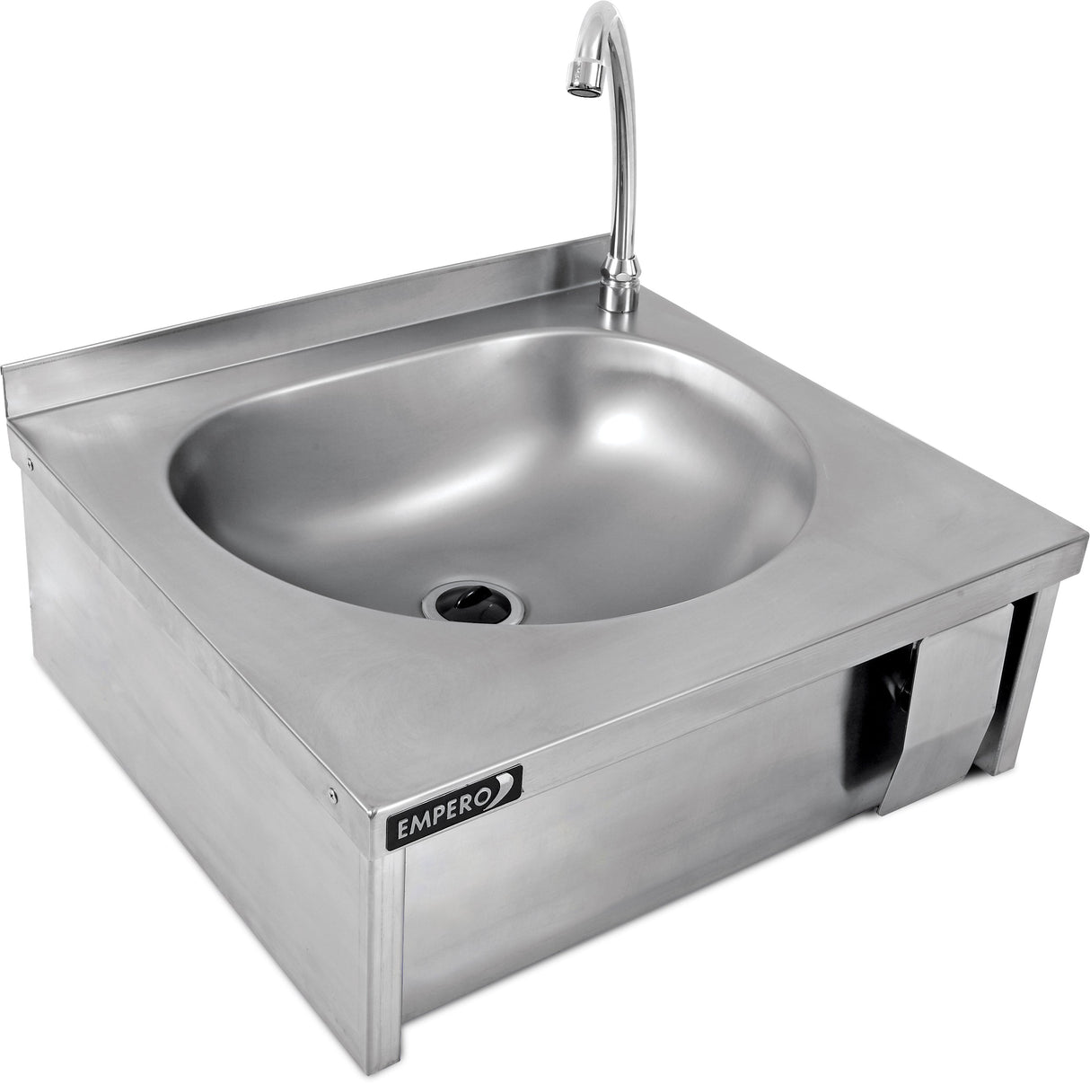 Handwaschbecken – Kniebedienung – wandmontierbar – 400×400×220 mm