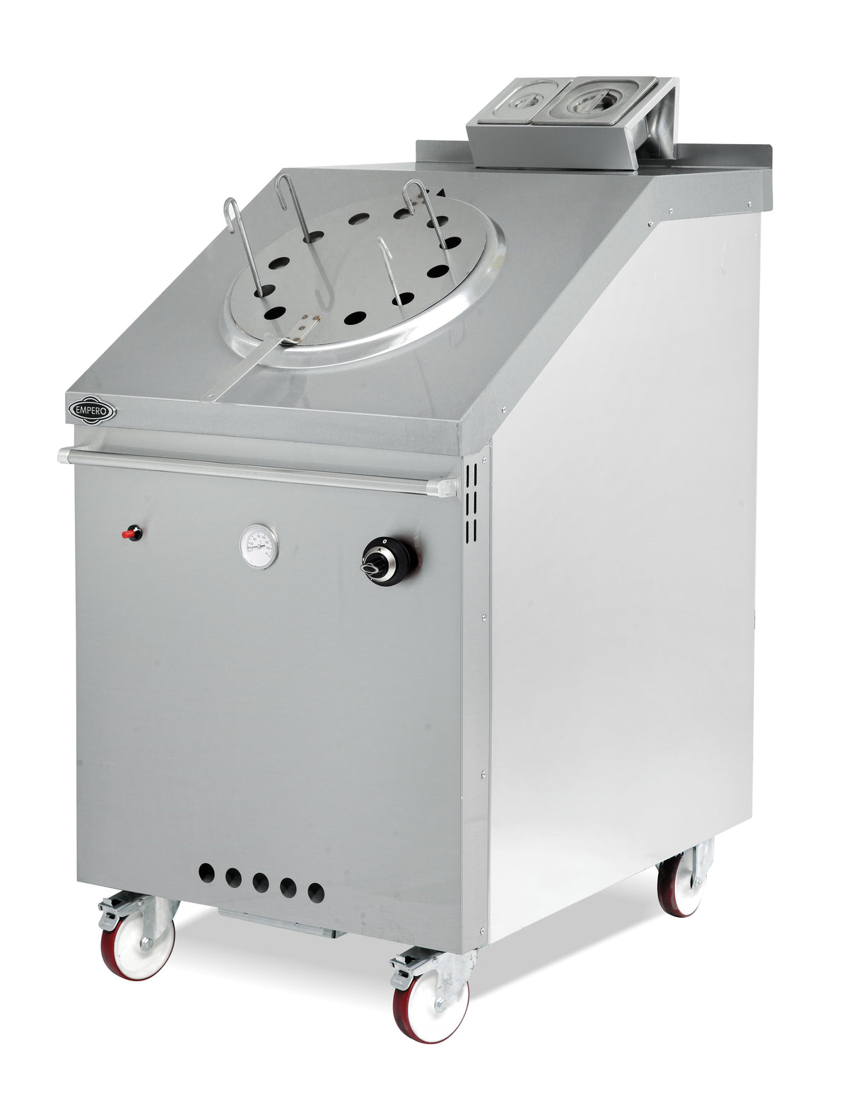 Gas Tandoori Ofen – 27 kW – Edelstahlgehäuse – 706×1018×1440 mm