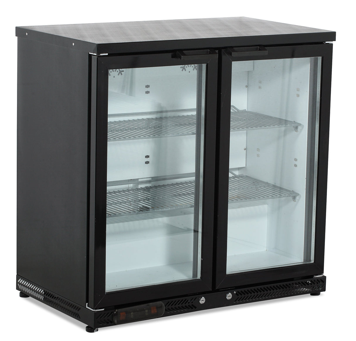 Flaschenkühler – 2 - türig – 0,26 kW – 920×500×870 mm