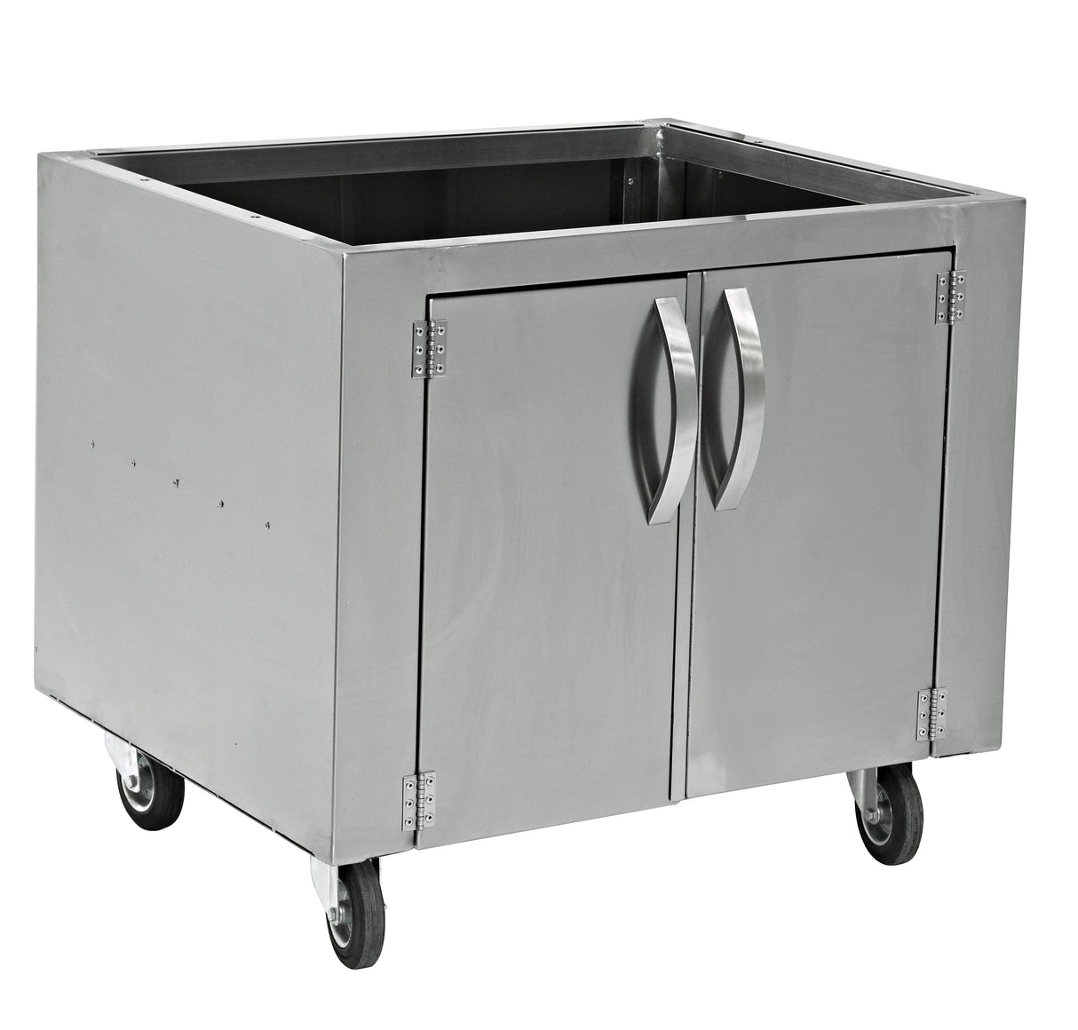 Edelstahl Unterbau Backofen mit Tür – 0,38 m³ – 705×690×782 mm