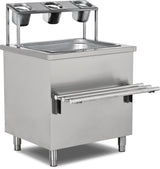 Besteckspender – rustikales Holzdekor – 0,8 m³