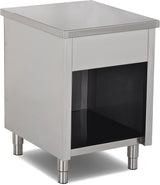 Neutralserviceeinheit – 0,8 m³ – höhenverstellbar – Edelstahl – 1150×790×850 mm