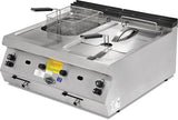 Gas-Fritteuse 12 l Serie 700 Plus – 400×730×300 mm